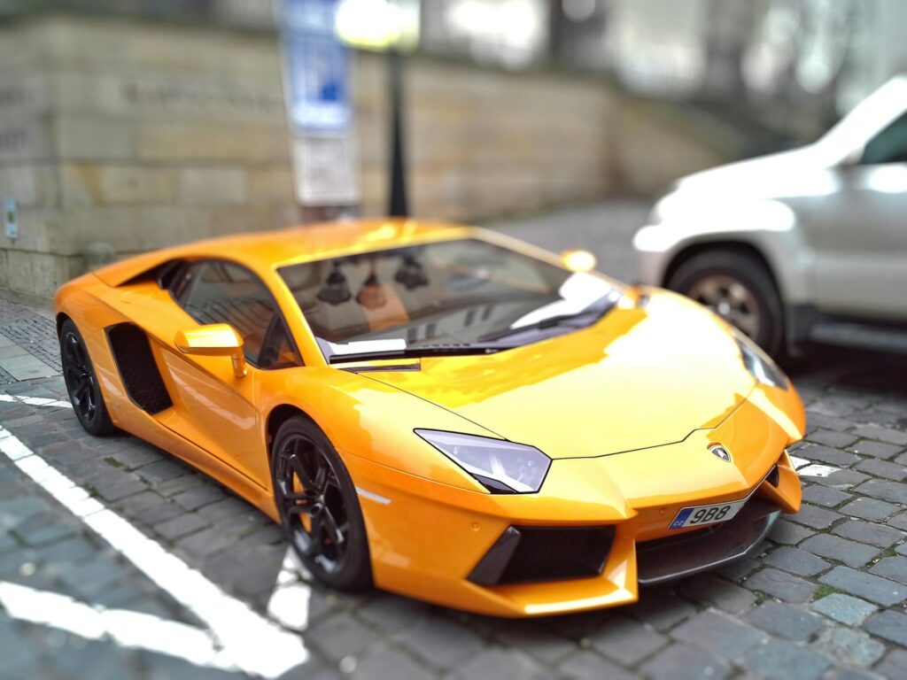 yellow sports car during day time